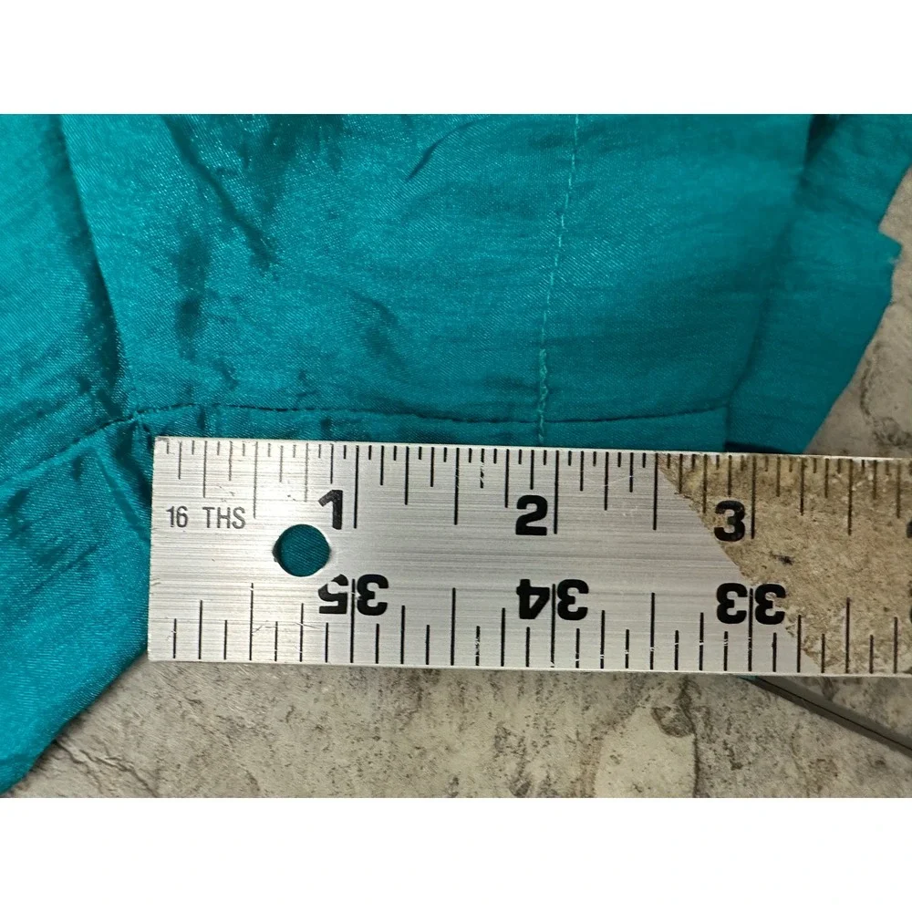 The Body Co Vintage Teal Blue Athletic Shorts Elastic Waist 90s Sportswear READ‎